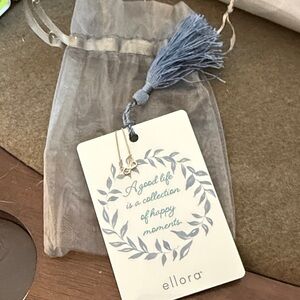 Ellora Infinity Necklace with Gift Bag and Tasseled Bookmark